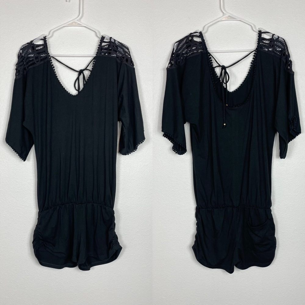L*SPACE crochet romper | S
